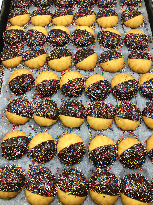 Nonpareil Sprinkle Cookies