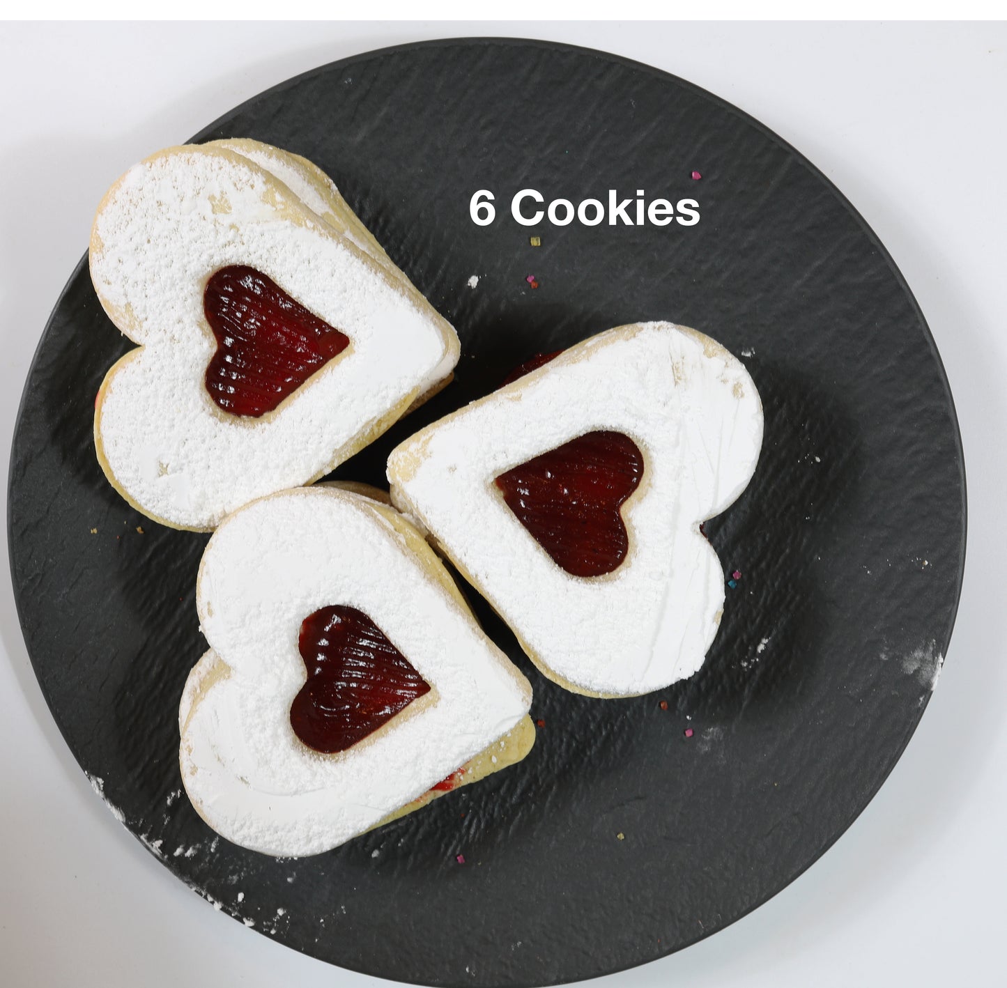 Heart Shaped Linzer Tarts