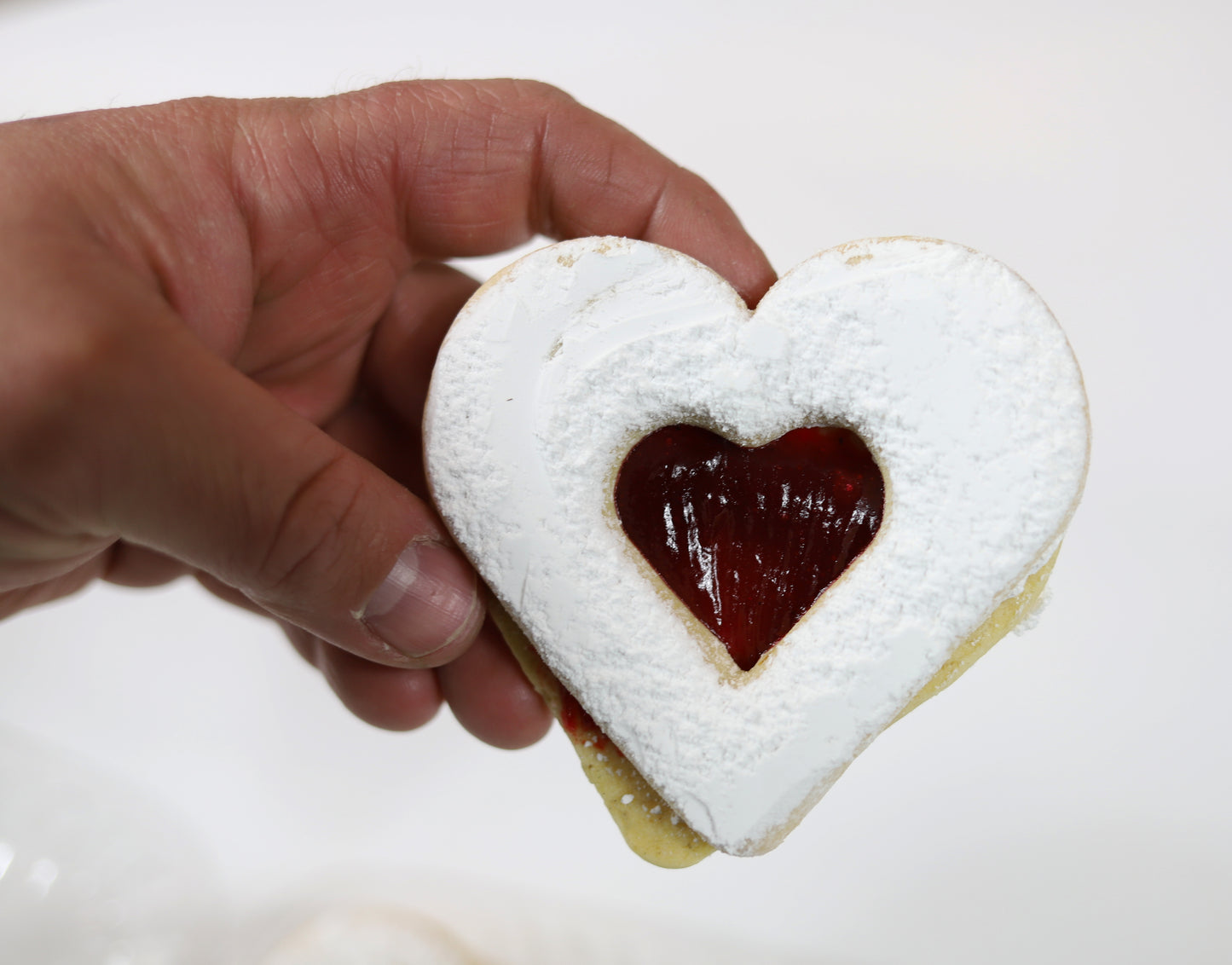 Heart Shaped Linzer Tarts