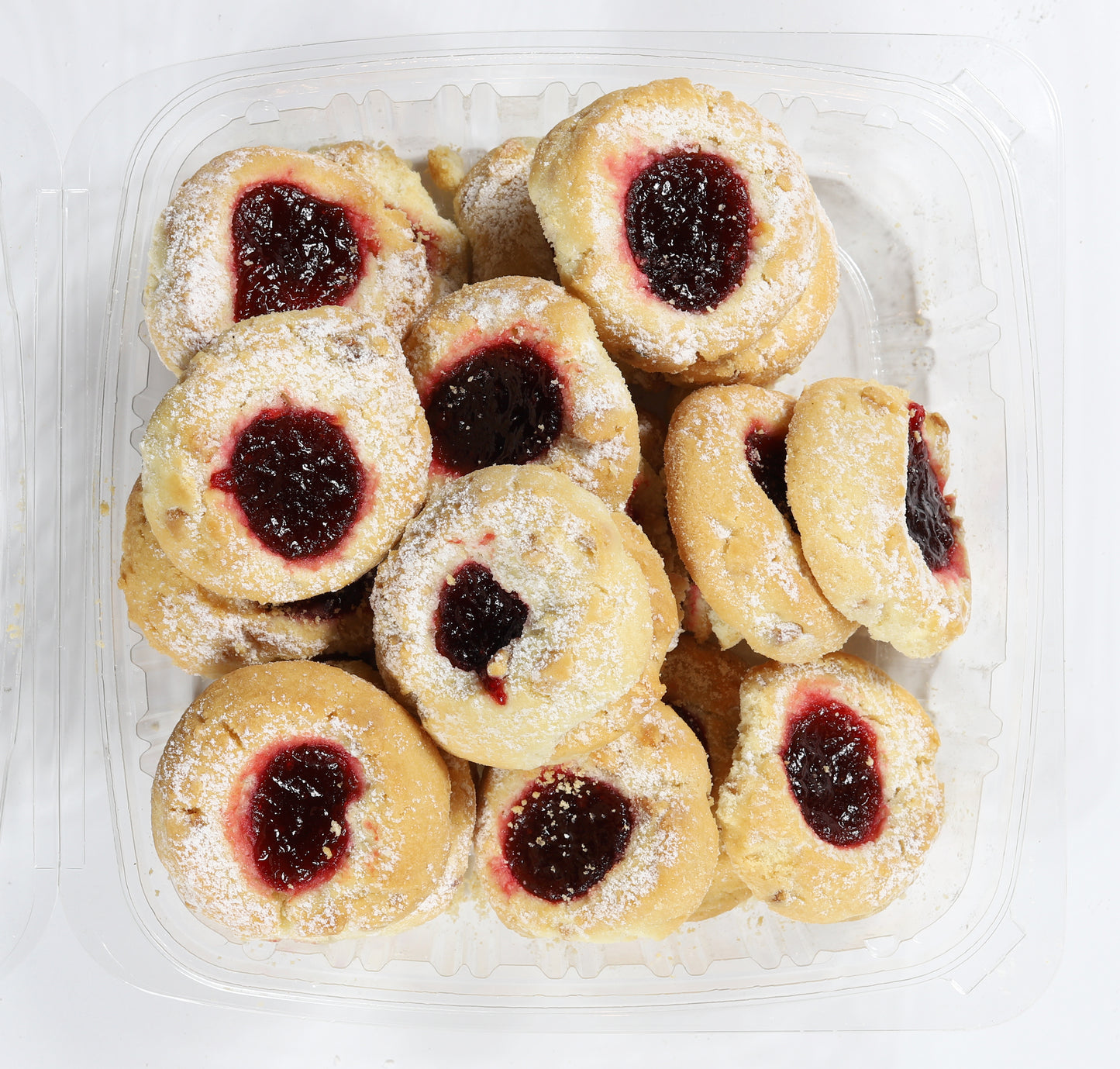 Raspberry Nut Cookies